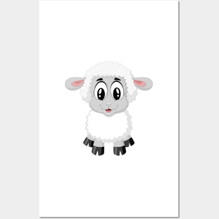 Cute Sheep Posters and Art